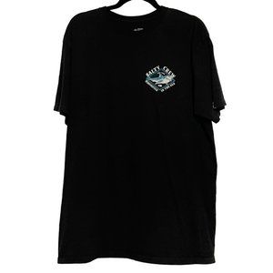 Salty Crew men's size L black short sleeve crew neck t shirt